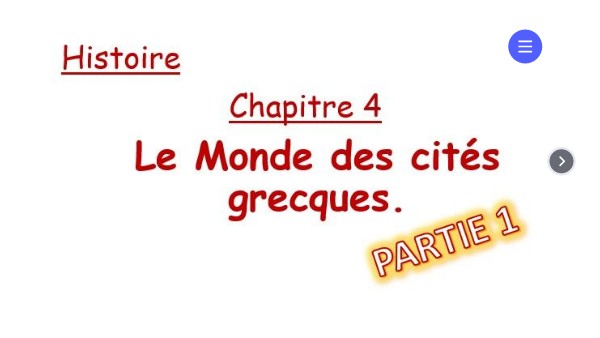 Le monde des cités grecques