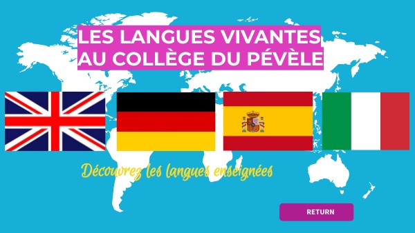 Page De Garde Cahier De Langues Vivantes Anglais Espagnol les langues vivantes au collège du Pévèle
