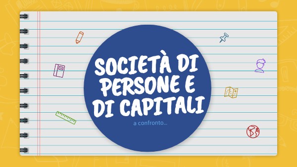 società di persone e capitali