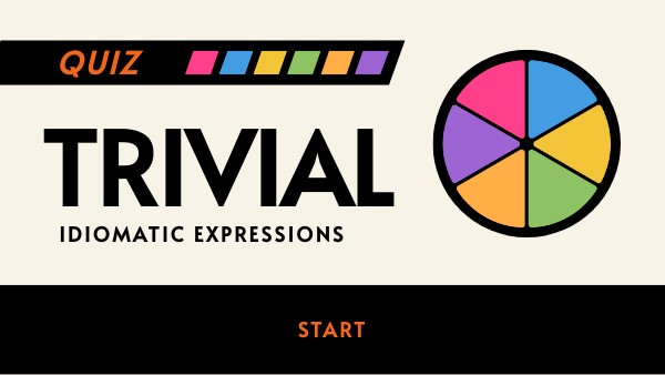 Idioms Trivia Quiz By Irene Herrera On Genially