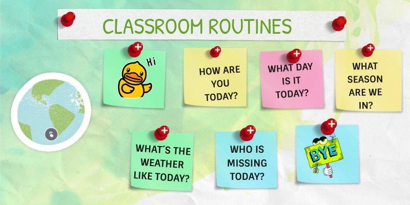 AMAIA- Classroom routines English