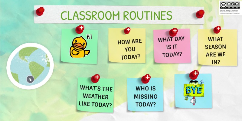 Classroom routines English