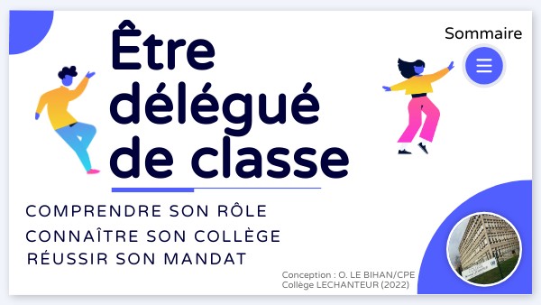 Être un délégué de classe/Collège LECHANTEUR