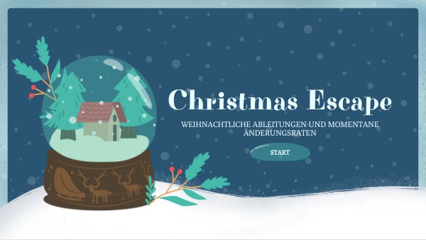 CHRISTMAS ESCAPE ROOM Ableitungen