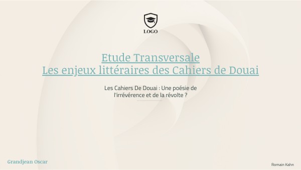 Les Cahiers De Douai