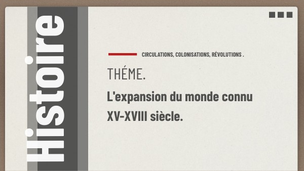 L'expansion Du Monde Connu Seconde Bac Pro Pdf