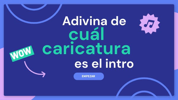 ADIVINA LA CANCIÓN