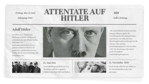 Copy Attentate auf Adolf Hitler