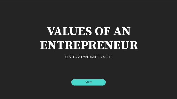 Values of an Entrepreneur- Pavithra Menon