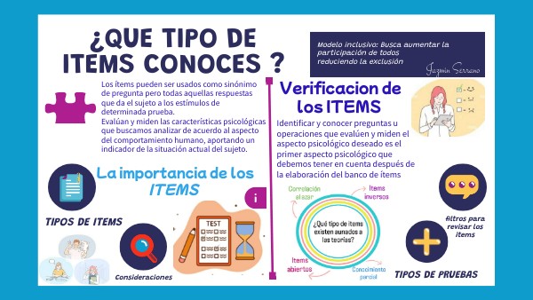 Definicion De Item , Item psicología: teoría clásica y su importancia ...