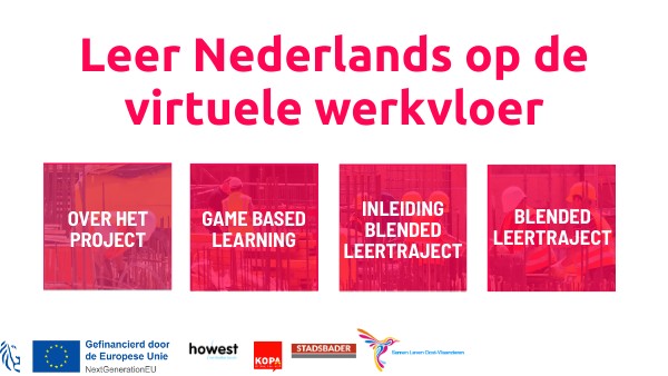 Leer Nederlands op de virtuele werkvloer