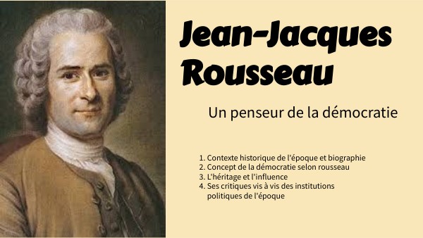 Les Deux Dénaturations Selon Rousseau – AGAY