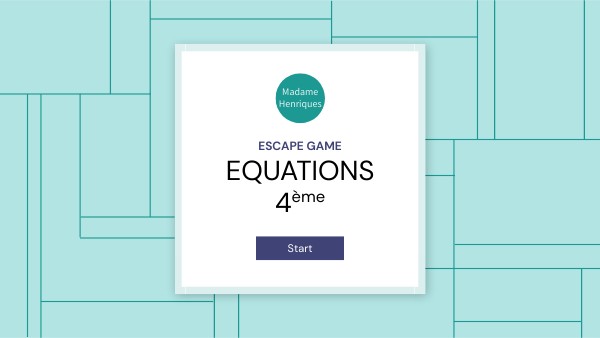 Escape Game Maths 4Eme Genially – NRRBG