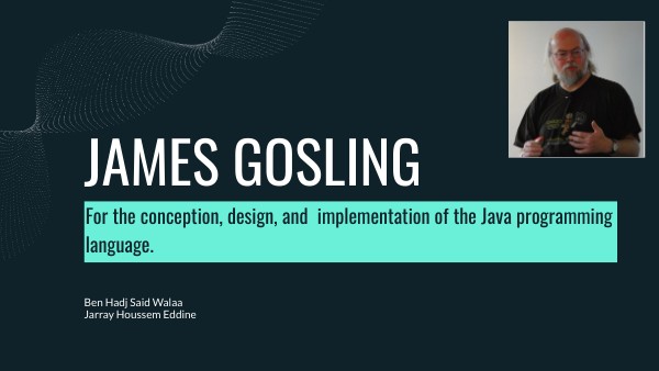 JAMES GOSLING