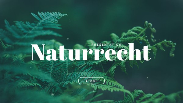 Naturrecht Und Positives Recht NATURRECHT