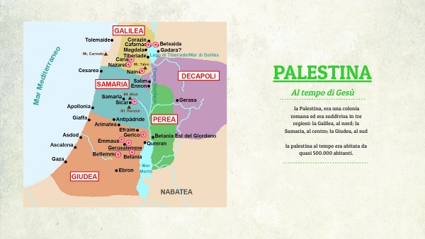 PALESTINA AL TEMPO DI GESU'