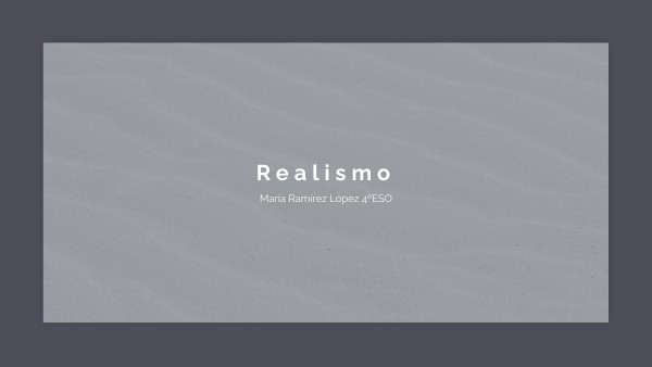 Realismo