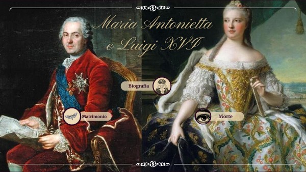 Luigi XVI e Maria Antonietta