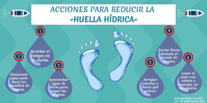 La-Lista De 7 Acciones Para Reducir Tu Huella Hídrica – QIZR