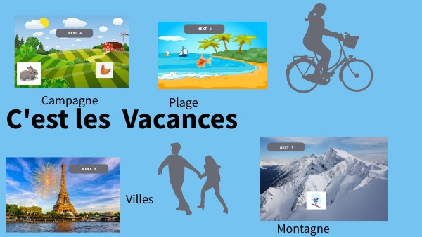 C'est les vacances