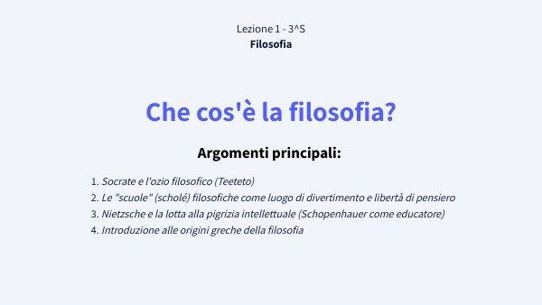 Verifiche Di Filosofia Terza Liceo Pdf