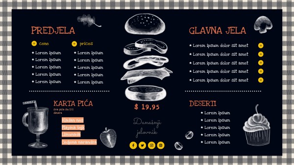 TODAY'S MENU