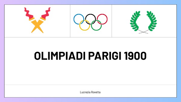 olimpiadi 1900
