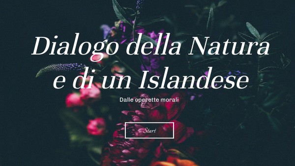 Natura e Islandese