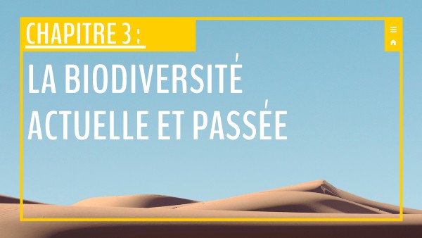 Biodiversité Actuelle Et Passée Page De Garde 6 Svt Chapitre 3 : la biodiversité actuelle et passée