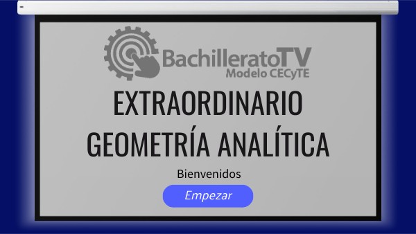 Extraordinario - Geometría analítica