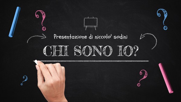 CHI SONO IO?