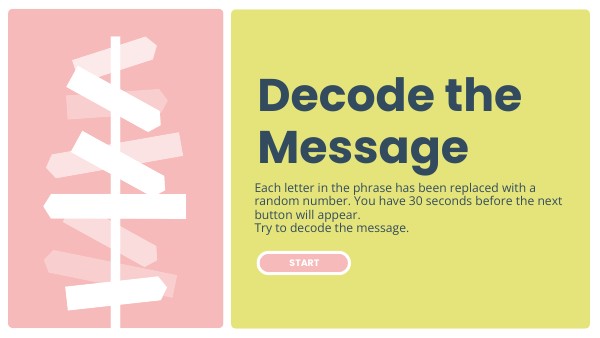 Decode the Message