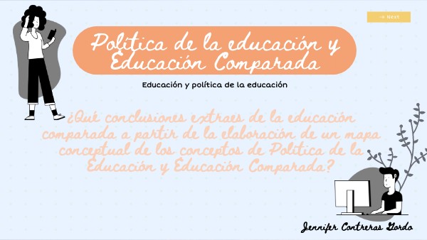 Política de la educación y Educación Comparada