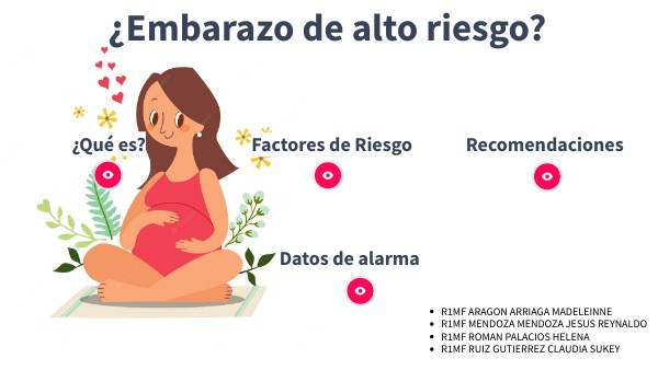 Consideraciones en embarazo de alto riesgo