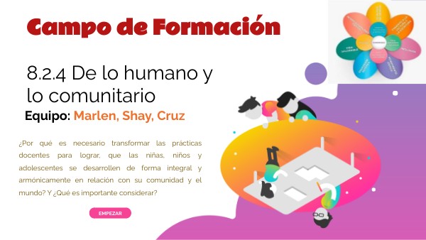 CAMPO DE FORMACIÓN "DE LO HUMANO Y LO COMUNITARIO"