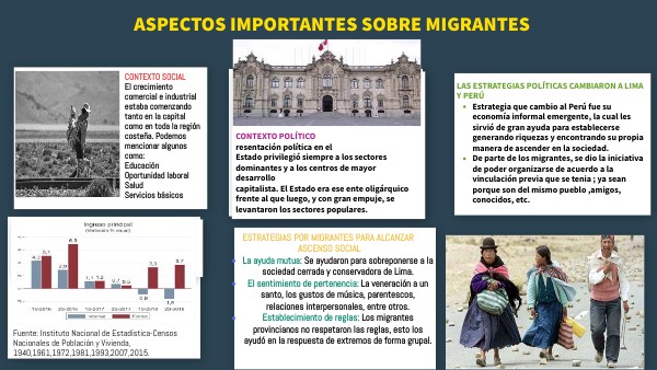 Migración En El Perú