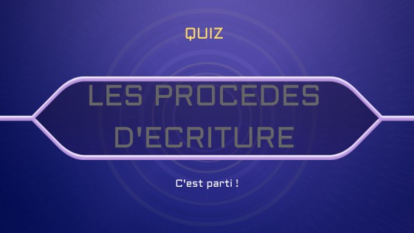 Les procédés d'écriture