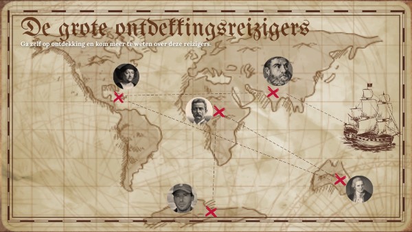 De grote ontdekkingsreizigers