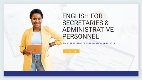 English for Secretaries & Administrative Personnel