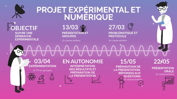 Projet expérimental et numérique