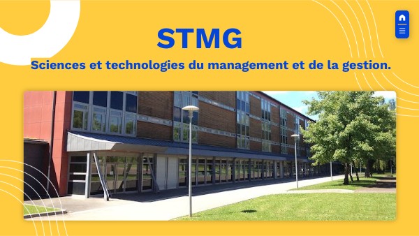 Etude Sciences De Gestion 1e Stmg Page De Garde Présentation STMG