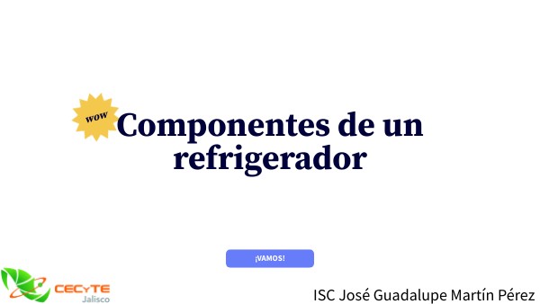 Componentes de un refrigerador