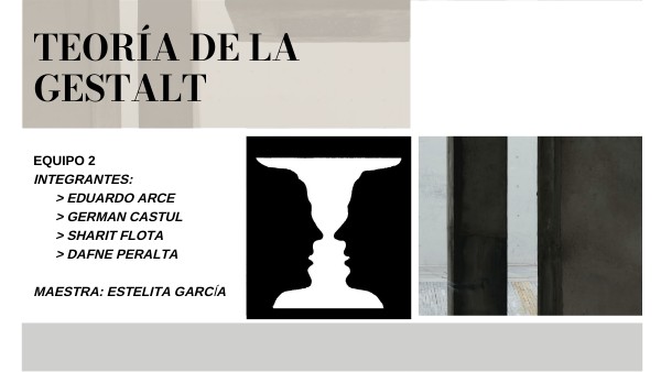 Teoría de la Gestalt