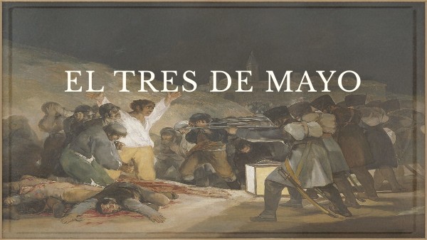 El tres de mayo