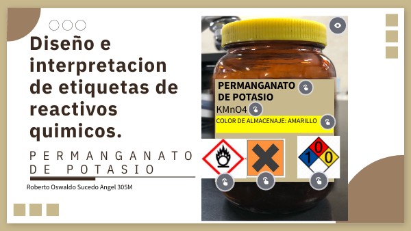 Hoja De Seguridad Del Permanganato De Potasio