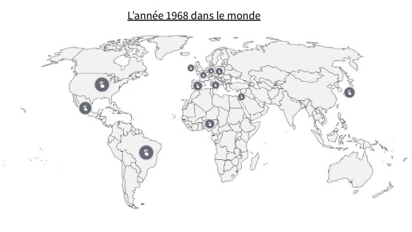 l'année 1968 dans le monde