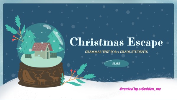 CHRISTMAS ESCAPE ROOM