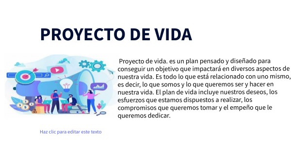 proyecto de vida