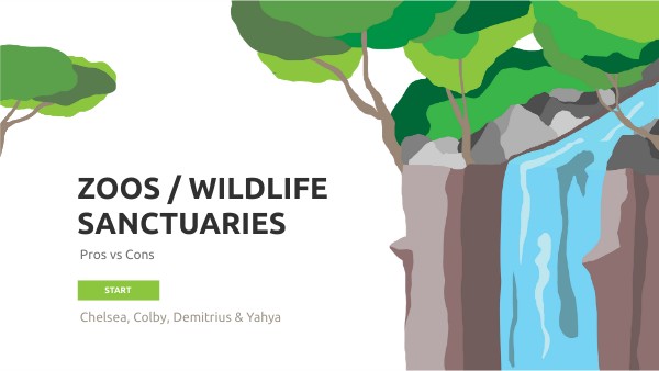 pro/con Zoos/Wildlife sanctuaries