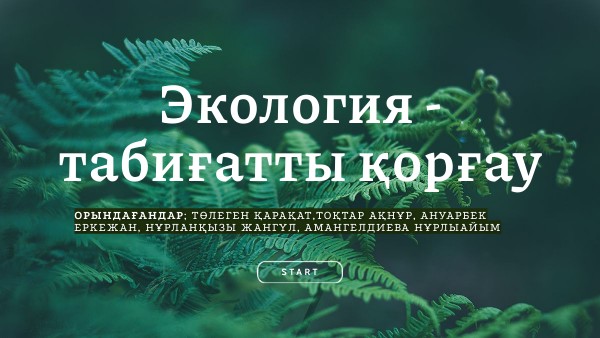 Экология